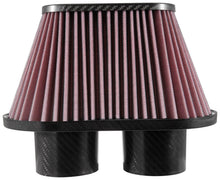 Load image into Gallery viewer, K&amp;N Filters RP-6101 Universal Carbon Fiber Top Air Filter