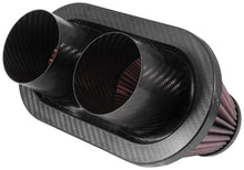Load image into Gallery viewer, K&amp;N Filters RP-6101 Universal Carbon Fiber Top Air Filter