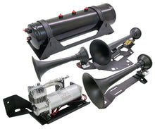 Load image into Gallery viewer, Kleinn Automotive Air Horns RPTR-734 Onboard Air System w/Horns Fits 17-21 F-150