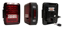 Load image into Gallery viewer, RT Off-Road RT28081 Plastic Black LED Tail Light Set
