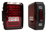 RT Off-Road RT28081 Plastic Black LED Tail Light Set