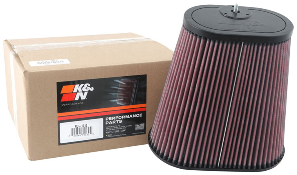 K&N Filters RU-1012 Universal Clamp On Air Filter