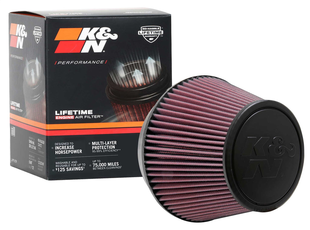 K&N Filters RU-2960 Universal Clamp On Air Filter