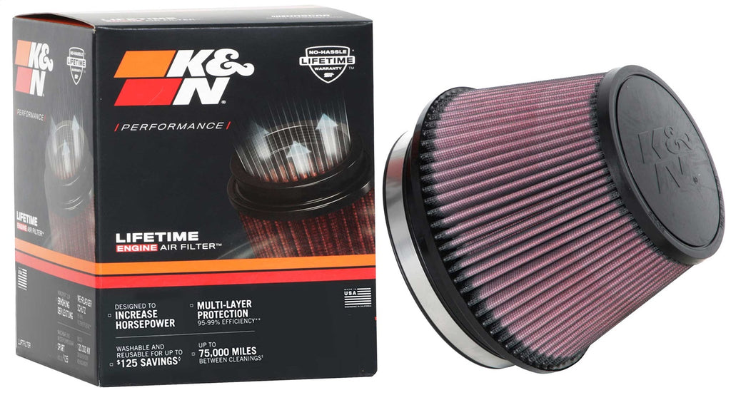 K&N Filters RU-2960XD Universal Clamp On Air Filter