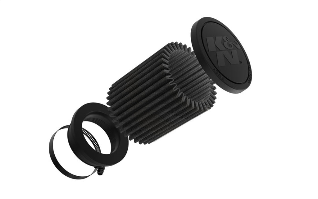 K&N Filters RU-3125HBK Universal Clamp On Air Filter