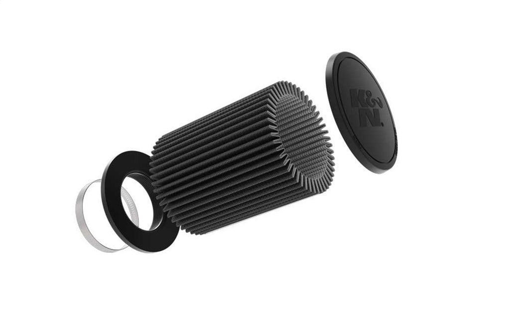 K&N Filters RU-3128HBK Universal Clamp On Air Filter