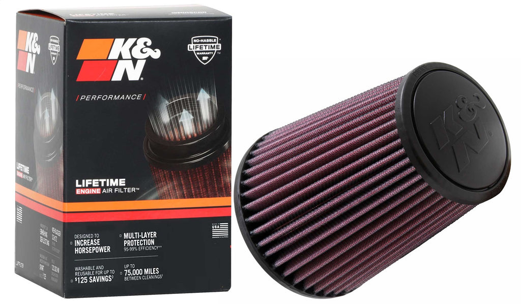 K&N Filters RU-3250 Universal Clamp On Air Filter