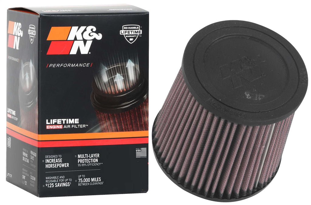 K&N Filters RU-3600 Universal Clamp On Air Filter