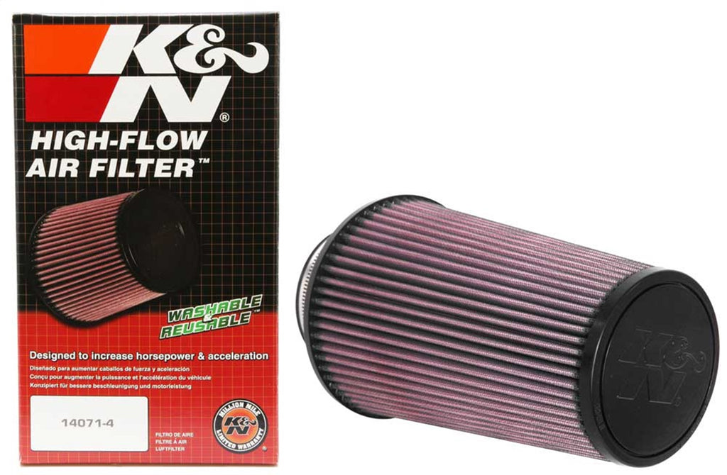 K&N Filters RU-3690 Universal Clamp On Air Filter