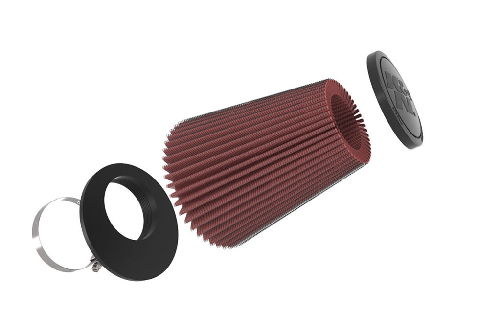 K&N Filters RU-4470 Universal Clamp On Air Filter