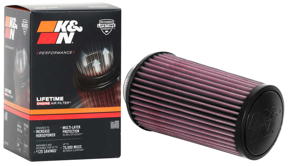 K&N Filters RU-4690 Universal Clamp On Air Filter