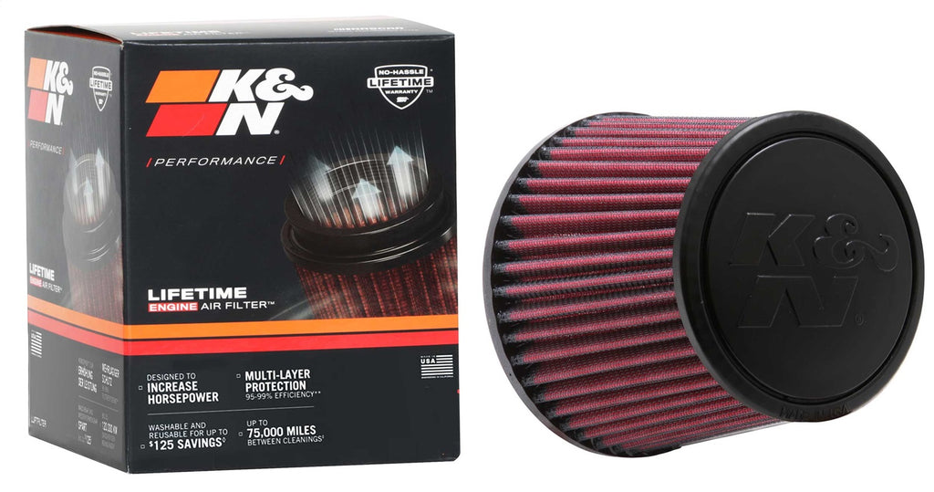 K&N Filters RU-5059 Universal Clamp On Air Filter