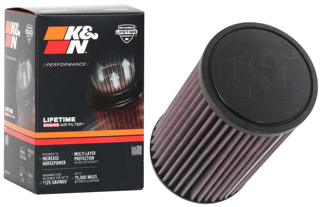 K&N Filters RU-5144 Universal Clamp On Air Filter