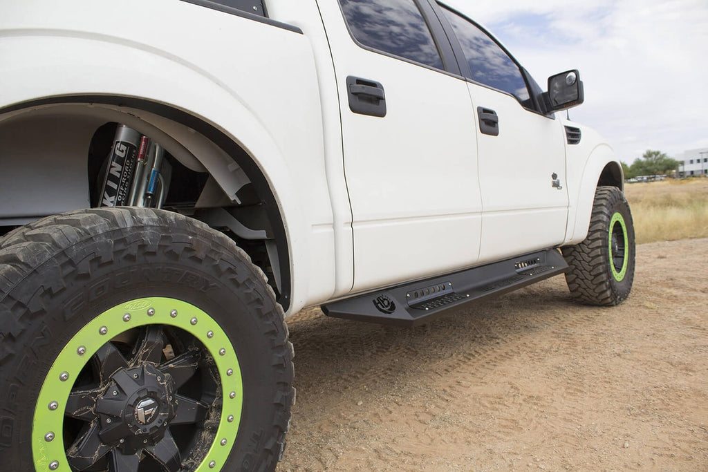 Addictive Desert Designs S017901600103 HoneyBadger Side Steps Fits 07-14 F-150
