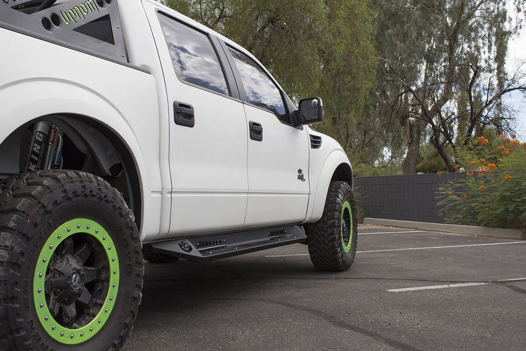Addictive Desert Designs S017901600103 HoneyBadger Side Steps Fits 07-14 F-150