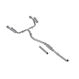 MBRP Exhaust S49033BE Armor Pro Cat Back Exhaust System Fits 22-24 Civic Integra