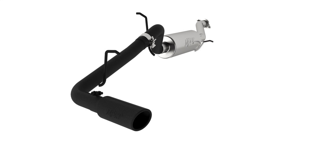 MBRP Exhaust S5046BLK Black Series Cat Back Exhaust System Fits Canyon Colorado
