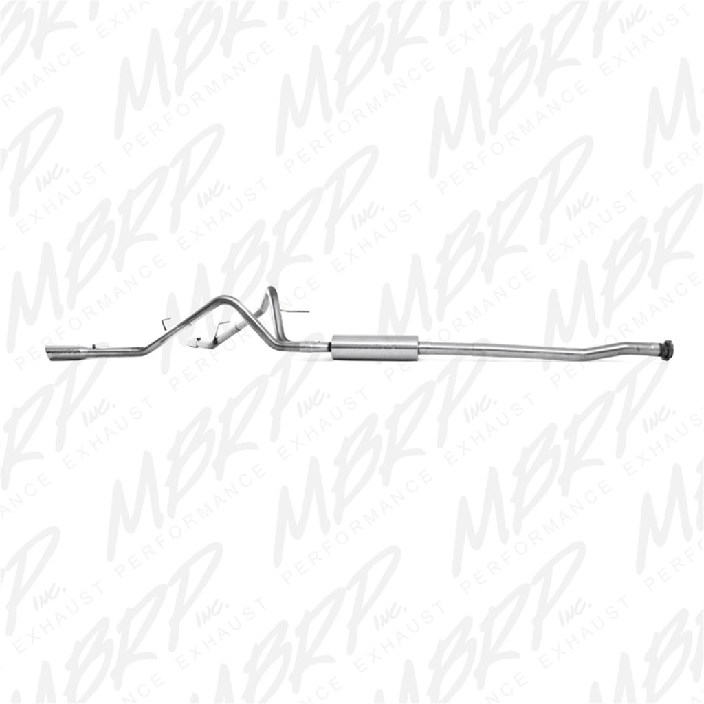 MBRP Exhaust S5212304 Pro Series Cat Back Exhaust System Fits 09-10 F-150