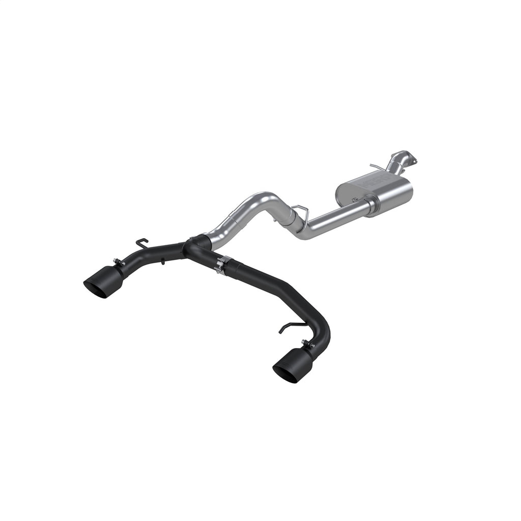 MBRP Exhaust S5241BLK Armor BLK Cat Back Exhaust System Fits 21-24 Bronco