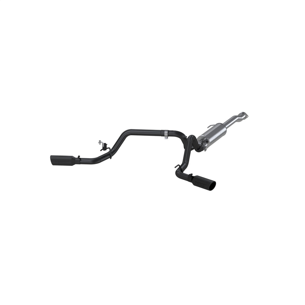 MBRP Exhaust S5340BLK Armor BLK Cat Back Exhaust System Fits 16-23 Tacoma