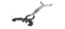 Load image into Gallery viewer, MBRP Exhaust S7032BLK Black Series Cat Back Exhaust System Fits 16-20 Camaro