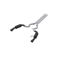 Load image into Gallery viewer, MBRP Exhaust S7239BLK Armor BLK Cat Back Exhaust System Fits 15-17 Mustang
