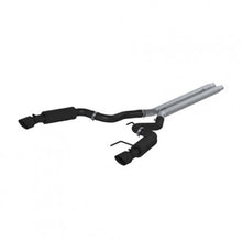 Load image into Gallery viewer, MBRP Exhaust S7241BLK Black Series Cat Back Exhaust System Fits 15-17 Mustang