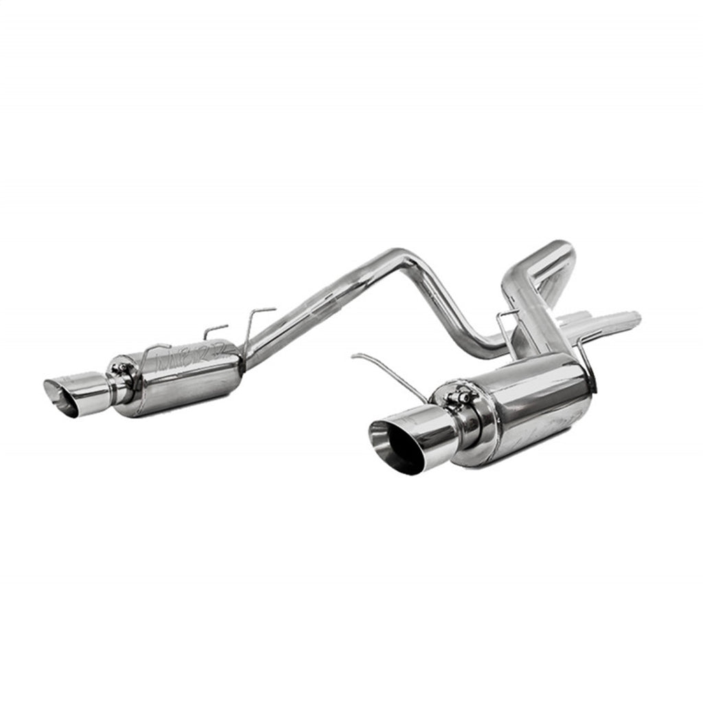 MBRP Exhaust S7258AL Installer Series Cat Back Exhaust System Fits 11-14 Mustang