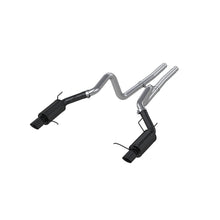 Load image into Gallery viewer, MBRP Exhaust S7258BLK Armor BLK Cat Back Exhaust System Fits 11-14 Mustang
