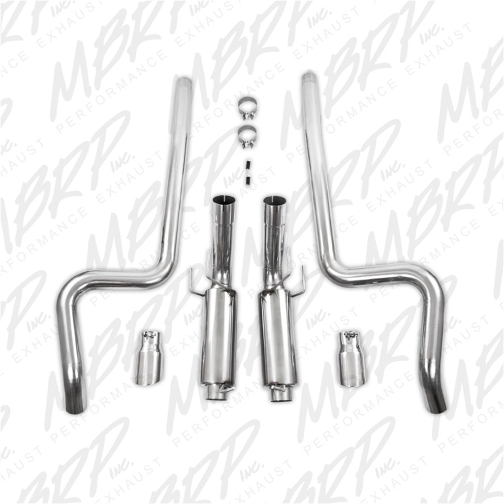 MBRP Exhaust S7260409 XP Series Cat Back Exhaust System Fits 11-12 Mustang