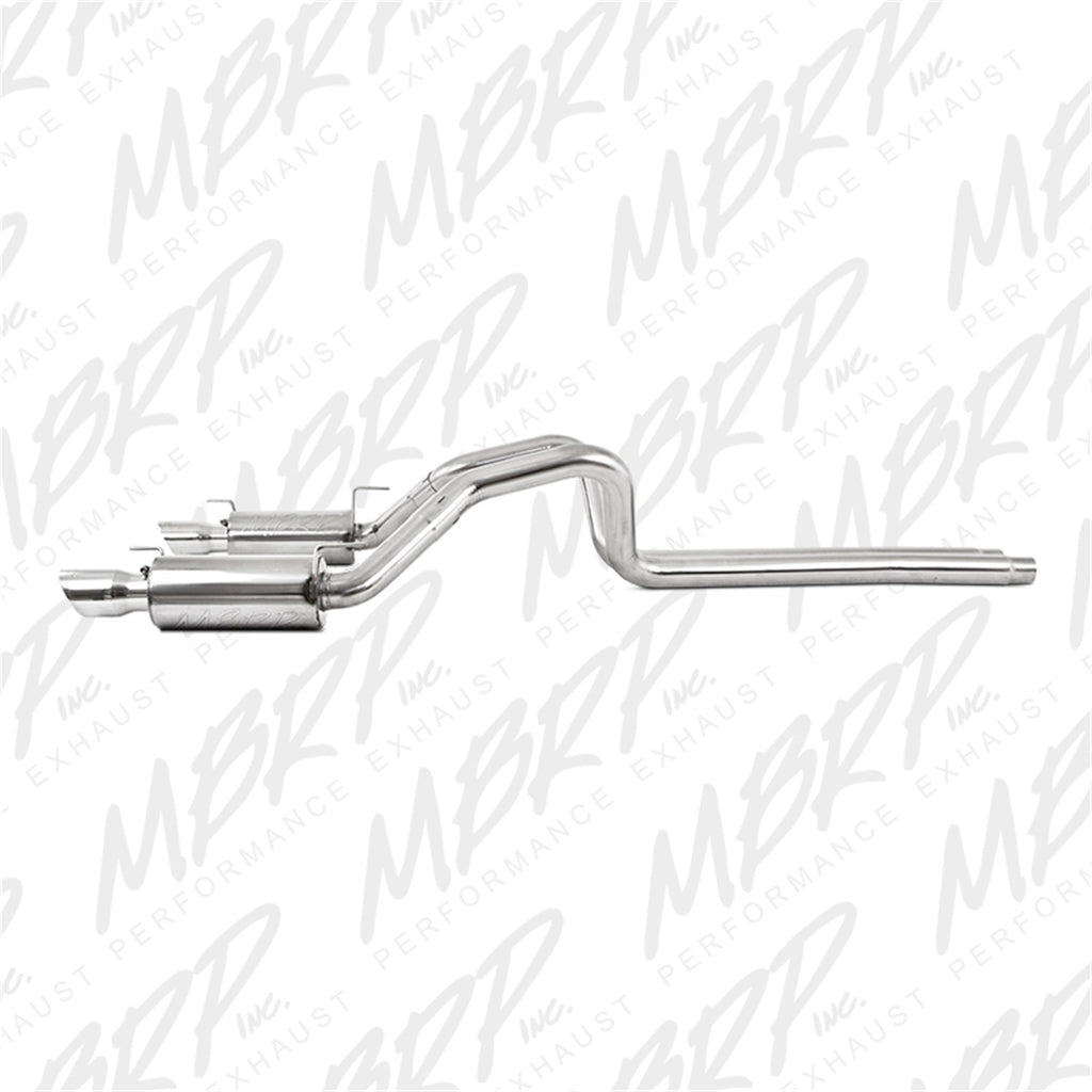 MBRP Exhaust S7269304 Pro Series Cat Back Exhaust System Fits 05-10 Mustang