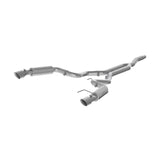 MBRP Exhaust S7275AL Armor Lite Cat Back Exhaust System Fits 15-24 Mustang