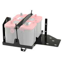 Load image into Gallery viewer, Smittybilt 2799 Dual Battery Tray Fits 07-11 Wrangler (JK)
