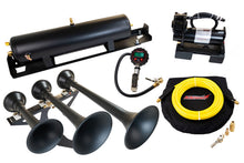 Load image into Gallery viewer, Kleinn Automotive Air Horns SDKIT17-230STL Onboard Air System w/Horns