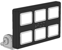 Load image into Gallery viewer, sPOD SLM6UNI84 SourceLT w Mini6 for Universal w 84 in. Battery Cabless