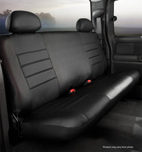 Load image into Gallery viewer, Fia SL67-22 BLK/BLK LeatherLite Custom Seat Cover