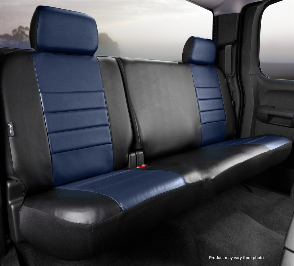 Fia SL62-23 BLUE LeatherLite Custom Seat Cover Fits 04-11 Canyon Colorado