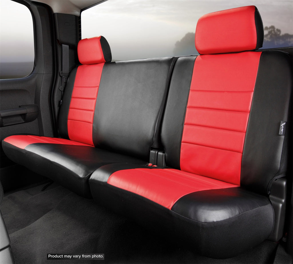 Fia SL62-60 RED LeatherLite Custom Seat Cover Fits 11-24 1500 1500 Classic