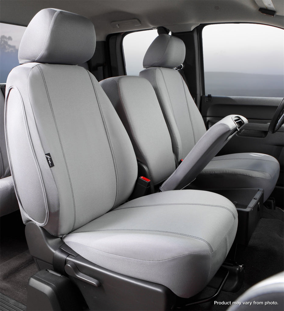 Fia SP87-33 GRAY Seat Protector Custom Seat Cover Fits 11-14 F-150