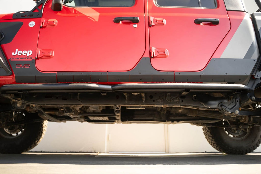 DV8 Offroad SRGL-08 OE Plus Side Steps Fits 20-24 Gladiator Pickup Gladiator