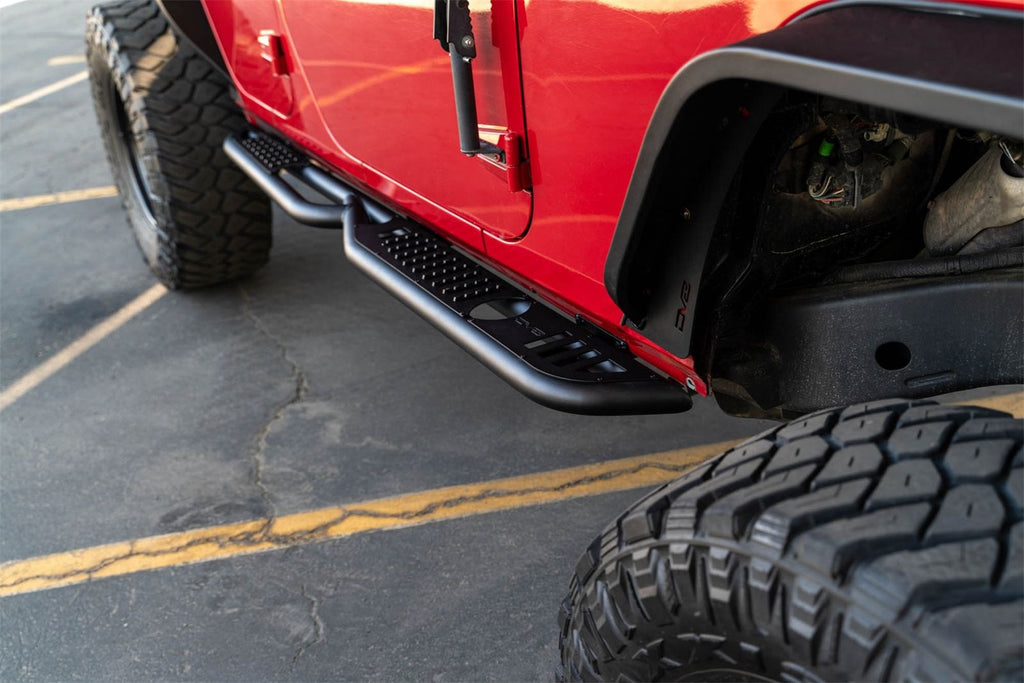 DV8 Offroad SRJK-08 OE Plus Side Steps Fits 07-18 Wrangler (JK)