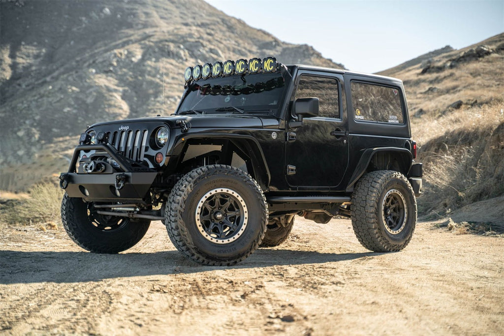 DV8 Offroad SRJK-09 OE Plus Side Steps Fits 07-18 Wrangler (JK)