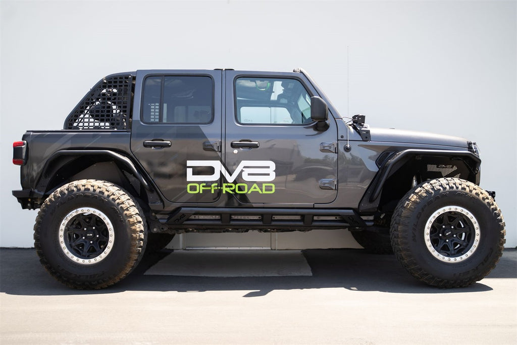 DV8 Offroad SRJL-07 FS-15 Series Rock Sliders Fits 18-25 Wrangler (JL)