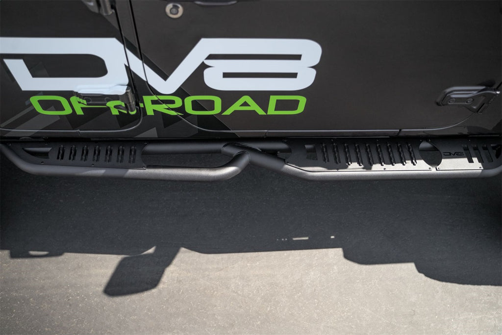 DV8 Offroad SRJL-08 OE Plus Side Steps Fits 18-25 Wrangler (JL)