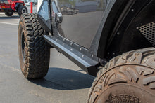 Load image into Gallery viewer, DV8 Offroad SRJL-26 Rock Slider w/Rock Skins Fits 18-22 Wrangler (JL)