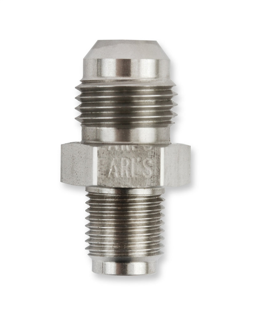 Earls Plumbing SS991962ERL Steel AN to Inverted Flare Adapter