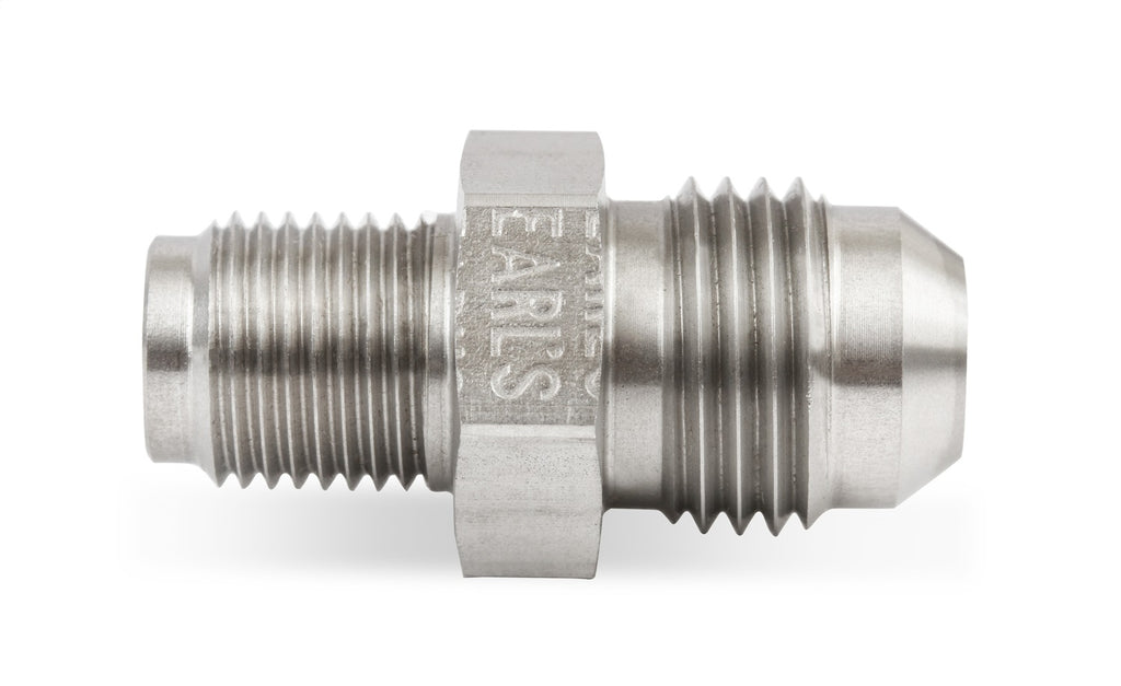 Earls Plumbing SS991962ERL Steel AN to Inverted Flare Adapter