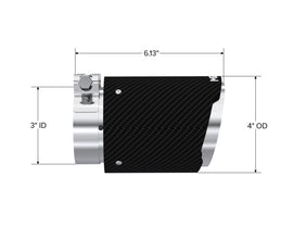 MBRP Exhaust T5188CF Carbon Fiber Exhaust Tip