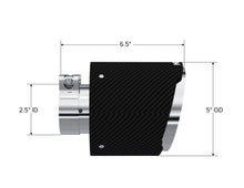 Load image into Gallery viewer, MBRP Exhaust T5190CF Carbon Fiber Exhaust Tip