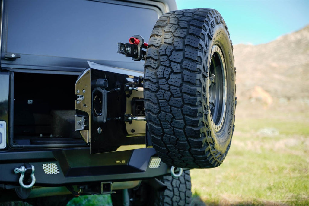 DV8 Offroad TCJK-13 Tire Carrier Fits 07-18 Wrangler (JK)